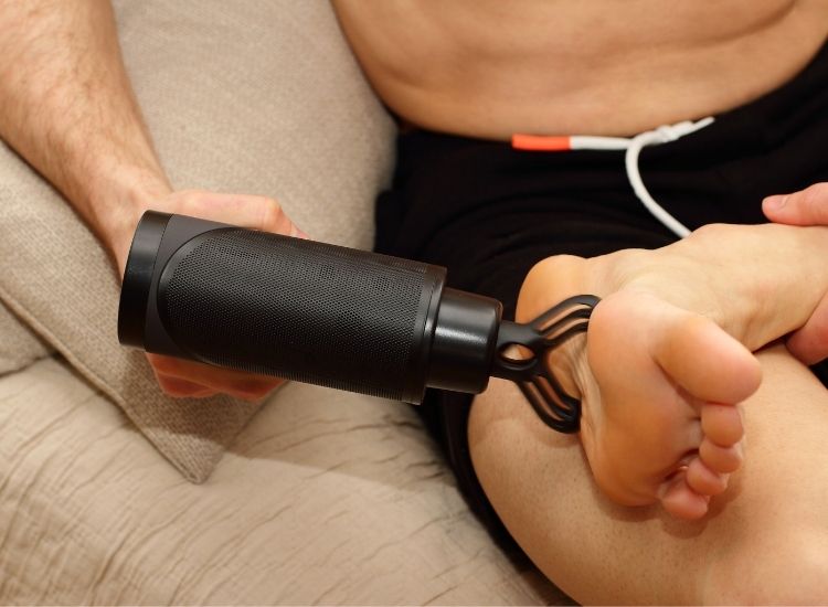 Massage Gun a Good Option for Managing Foot Pain